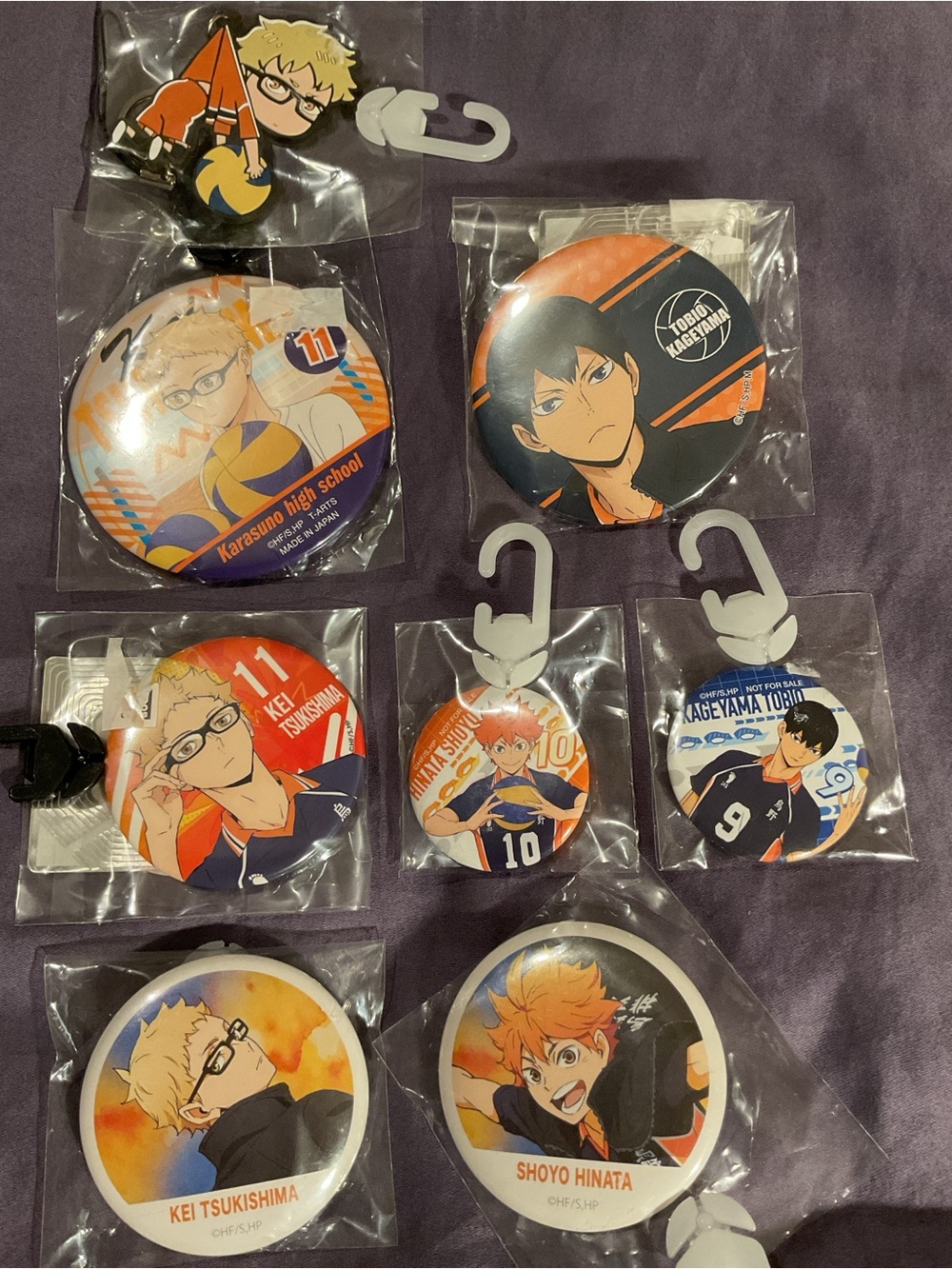 Haikyuu!!! Hinata Badge Pin